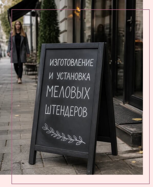 Меловые штендеры в Донском по цене от 6586 р. | Аванза-Днс