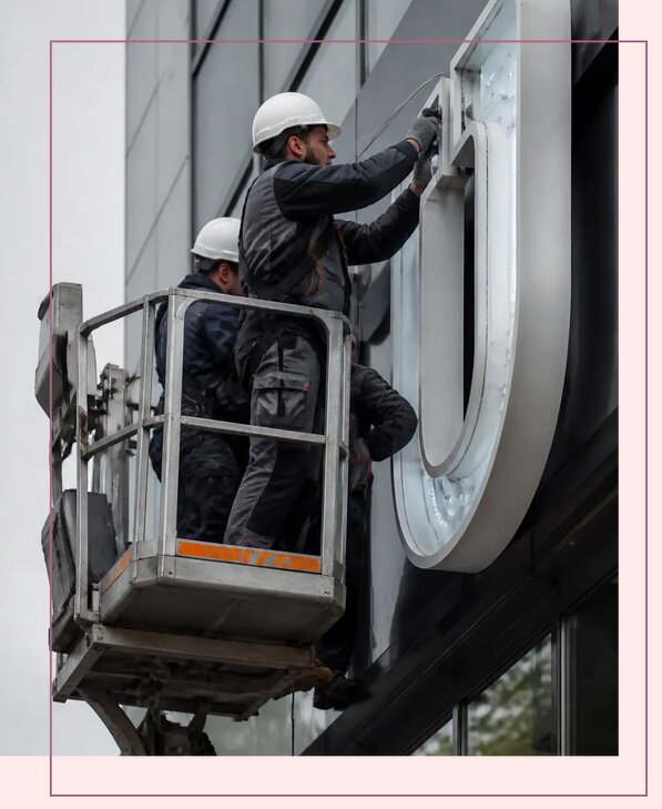 Монтаж световых вывесок в Донском по цене от 7599 р. | Аванза-Днс
